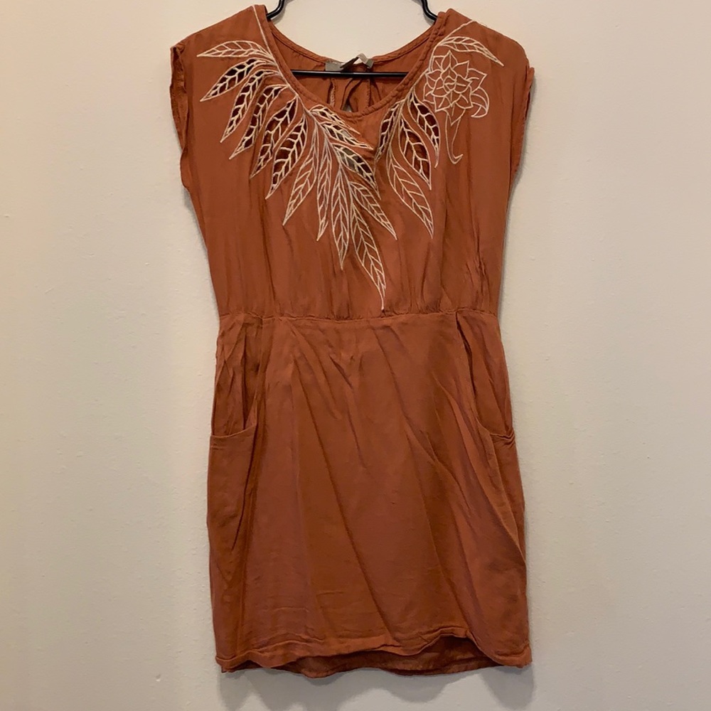 Rust Forever 21 Dress with Pockets | Small